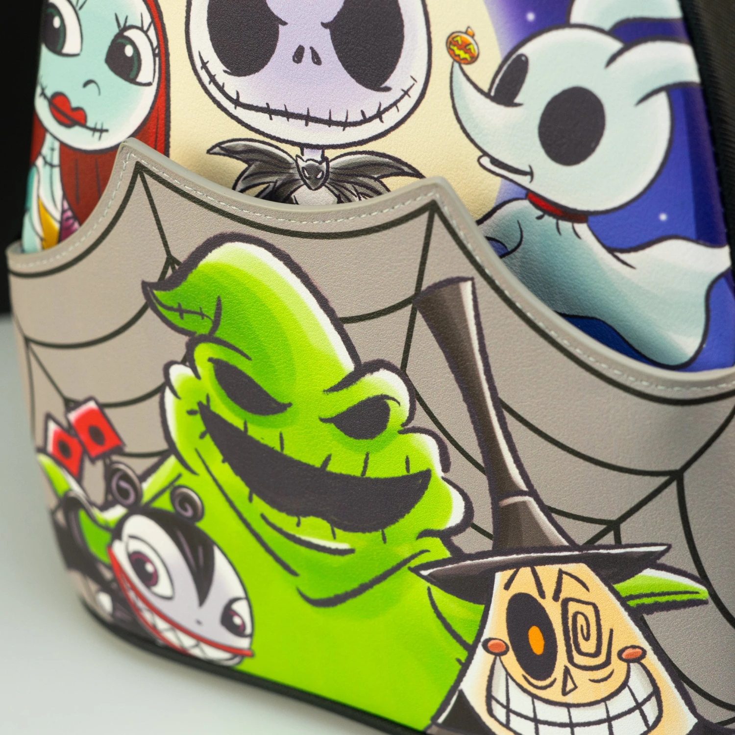 FUNKO Loungefly X The Nightmare Before Christmas Chibi Ensemble Mini Backpack 3 FUNKO Loungefly X The Nightmare Before Christmas Chibi Ensemble Mini Backpack - Image 3
