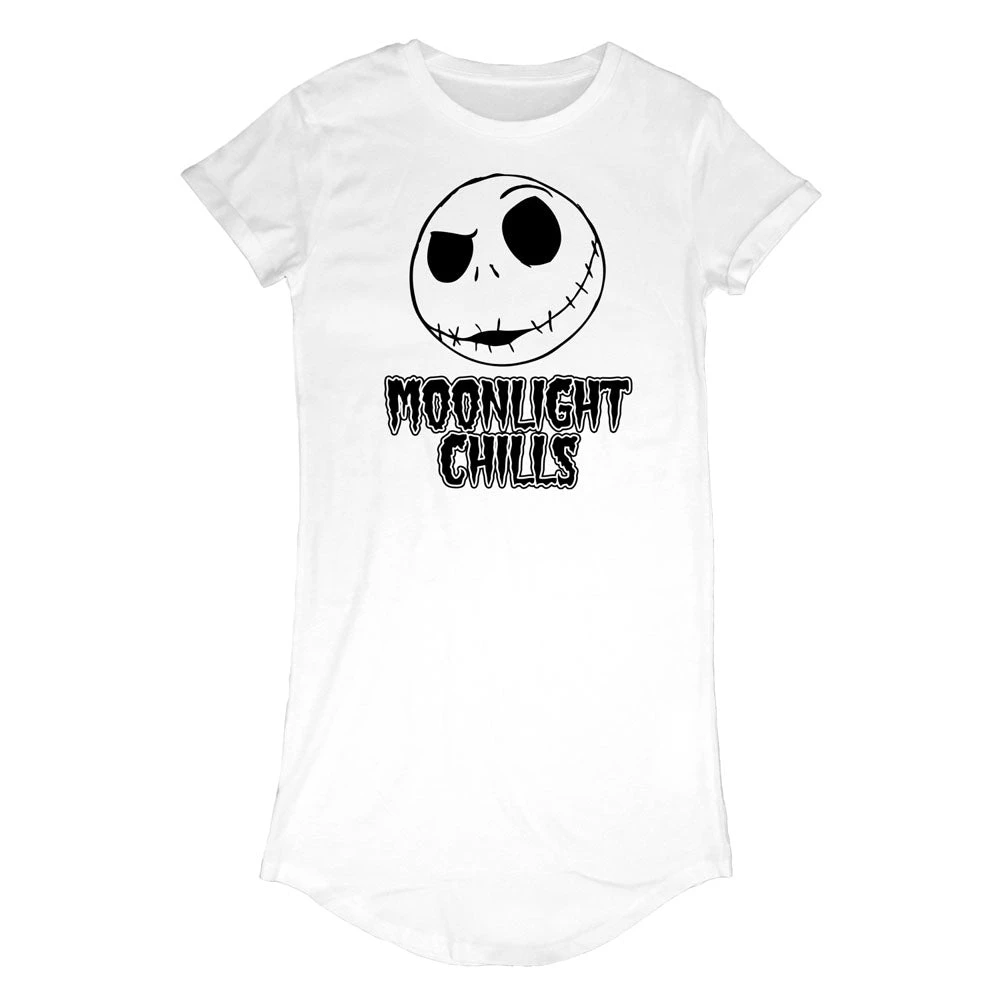 Disney Nightmare Before Christmas Moonlight Chills T-Shirt Dress 1 Disney Nightmare Before Christmas Moonlight Chills T-Shirt Dress