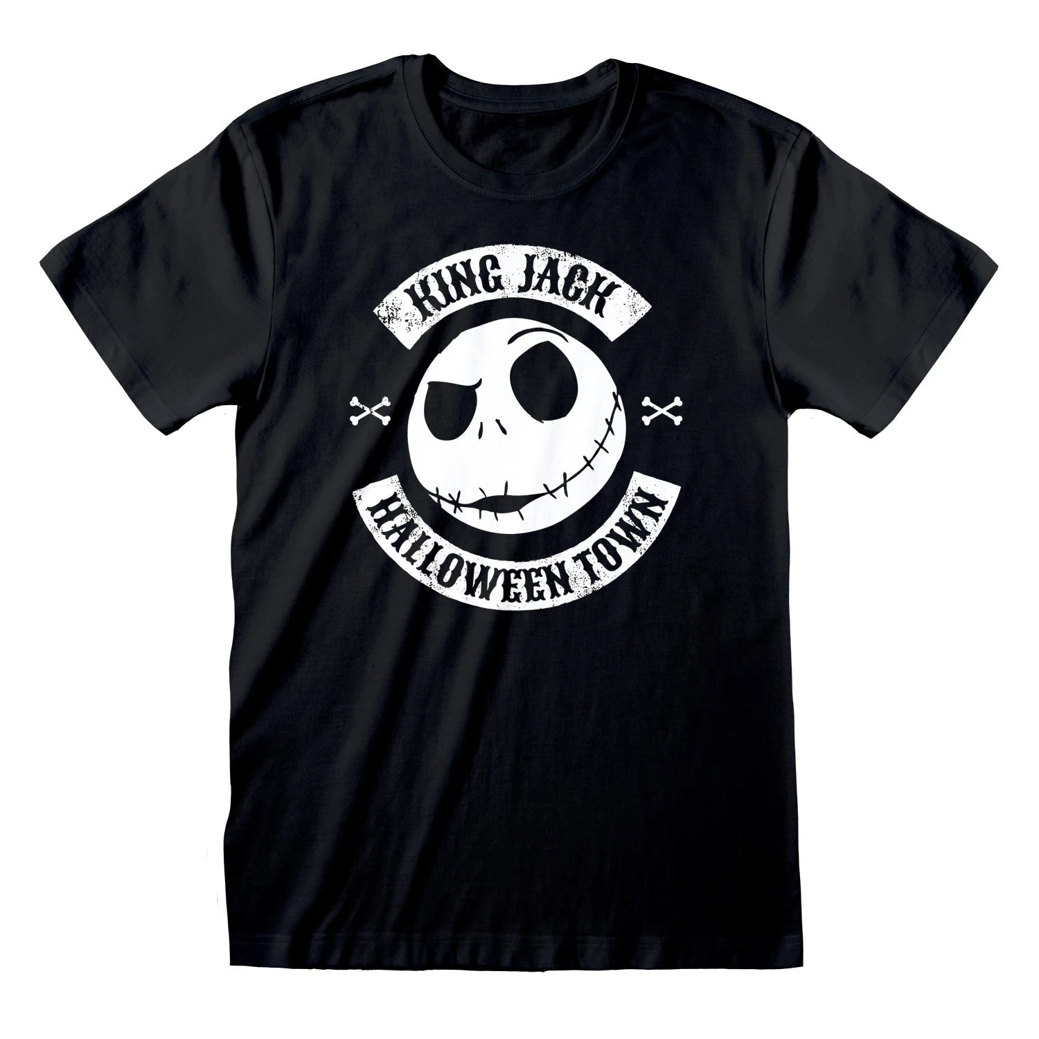 Disney Nightmare Before Christmas Jack Crest T-Shirt 1 Disney Nightmare Before Christmas Jack Crest T-Shirt