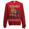 Batman, Robin & Santa Christmas Jumper