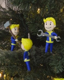 Fallout 76 Christmas Tree Ornaments (set Of 6) -Camel Favour fallout 76 christmas tree ornaments set of 6 625233
