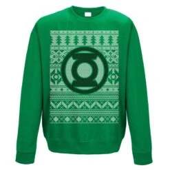 Green Lantern Christmas Jumper