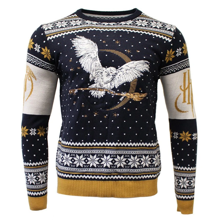 Harry Potter Hedwig Knitted Christmas Jumper / Sweater 7 Harry Potter Hedwig Knitted Christmas Jumper / Sweater - Image 7