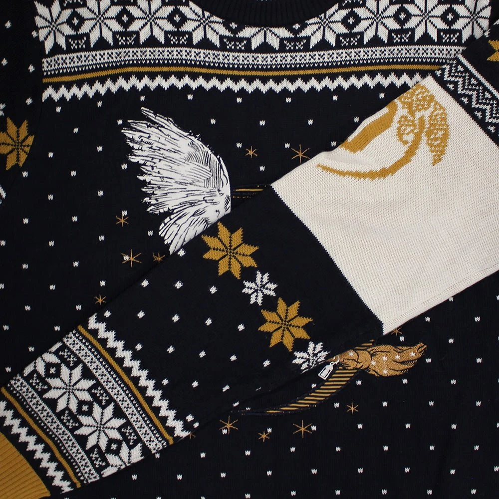Harry Potter Hedwig Knitted Christmas Jumper / Sweater 3 Harry Potter Hedwig Knitted Christmas Jumper / Sweater - Image 3