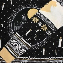 Harry Potter Hogwarts Castle LED Knitted Christmas Jumper / Sweater 14 Harry Potter Hogwarts Castle LED Knitted Christmas Jumper / Sweater -Camel Favour harry potter hogwarts castle led knitted christmas jumper sweater 755371