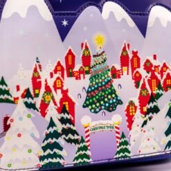 FUNKO Loungefly The Nightmare Before Christmas - Santa Jack In Christmastown Mini Backpack -Camel Favour loungefly the nightmare before christmas santa jack in christmastown mini backpack 963404