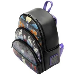 FUNKO Loungefly The Nightmare Before Christmas Triple Pocket Lock Shock Barrel Oogie BoogieBackpack -Camel Favour loungefly the nightmare before christmas triple pocket lock shock barrel oogie boogie backpack 952520