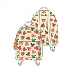 FUNKO Loungefly X Disney Mickey And Minnie Mouse Christmas Cookie Mini Backpack