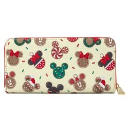 FUNKO Loungefly X Disney Mickey And Minnie Mouse Christmas Cookie Purse -Camel Favour loungefly x disney mickey and minnie mouse christmas cookie purse 361519