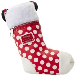 FUNKO Loungefly X Disney Minnie Christmas Stocking Crossbody Bag -Camel Favour loungefly x disney minnie christmas stocking crossbody bag 835452