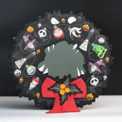 FUNKO Loungefly X Disney Nightmare Before Christmas Figural Wreath Crossbody Bag