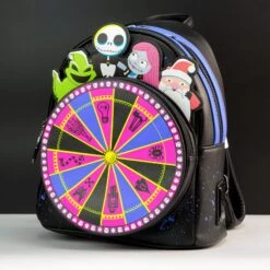 FUNKO Loungefly X Disney Nightmare Before Christmas Oogie Boogie Wheel Mini Backpack