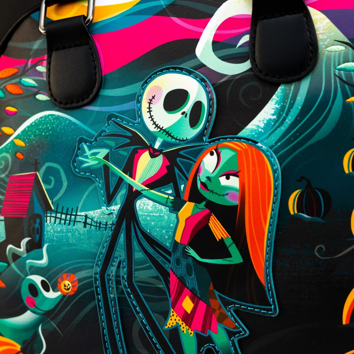 FUNKO Loungefly X Disney Nightmare Before Christmas Simply Meant To Be Handbag 4 FUNKO Loungefly X Disney Nightmare Before Christmas Simply Meant To Be Handbag - Image 4