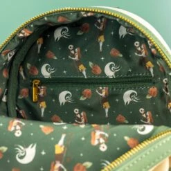 FUNKO Loungefly X The Nightmare Before Christmas Floral Jack And Sally Coffin Mini Backpack 9 FUNKO Loungefly X The Nightmare Before Christmas Floral Jack And Sally Coffin Mini Backpack -Camel Favour loungefly x the nightmare before christmas floral jack and sally coffin mini backpack 861195