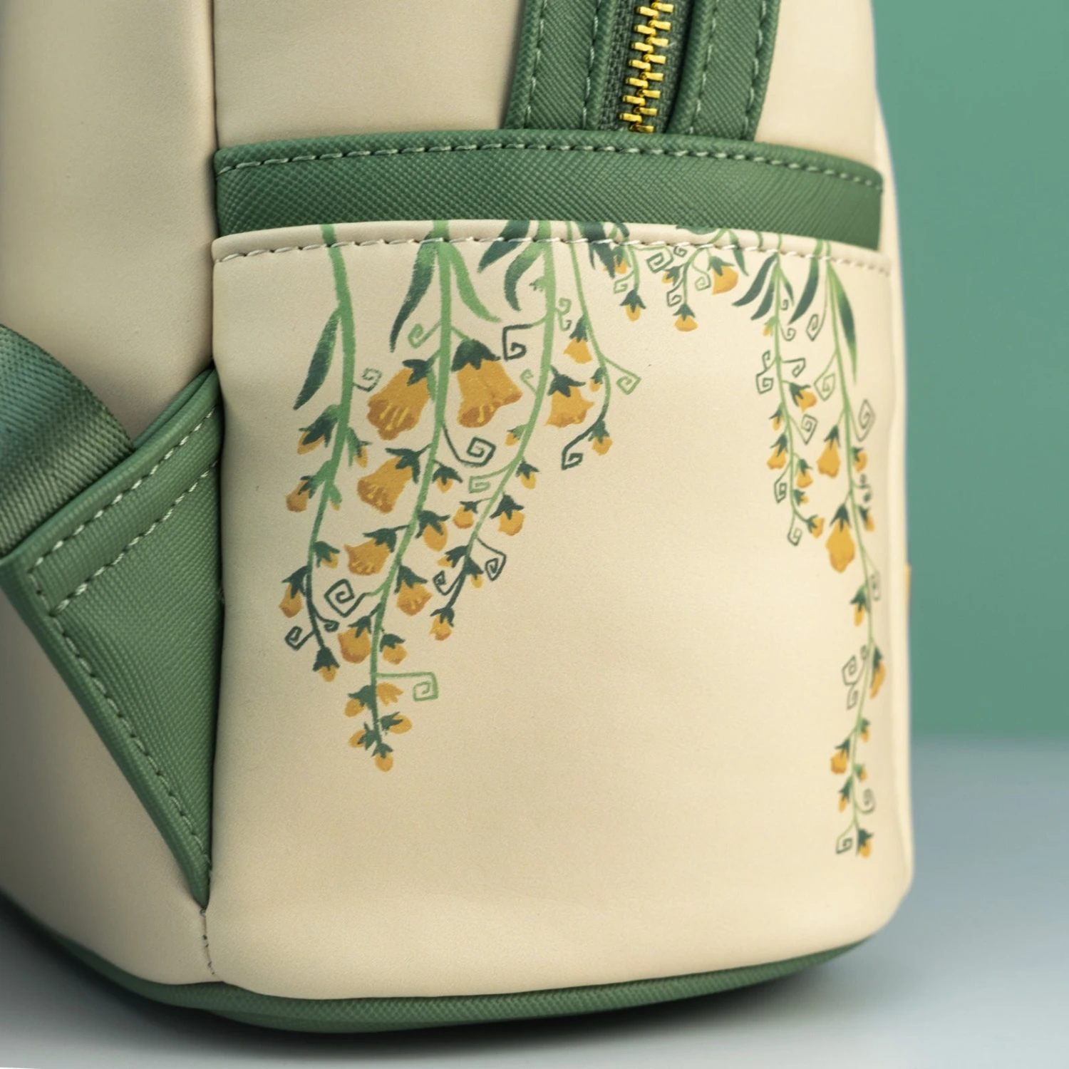 FUNKO Loungefly X The Nightmare Before Christmas Floral Jack And Sally Coffin Mini Backpack 2 FUNKO Loungefly X The Nightmare Before Christmas Floral Jack And Sally Coffin Mini Backpack - Image 2