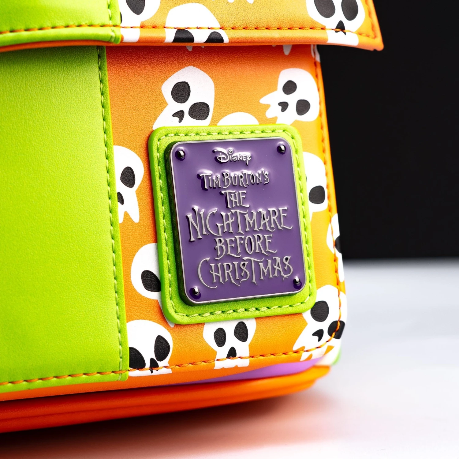 FUNKO Loungefly X The Nightmare Before Christmas Scary Teddy Present Mini Backpack 4 FUNKO Loungefly X The Nightmare Before Christmas Scary Teddy Present Mini Backpack - Image 4