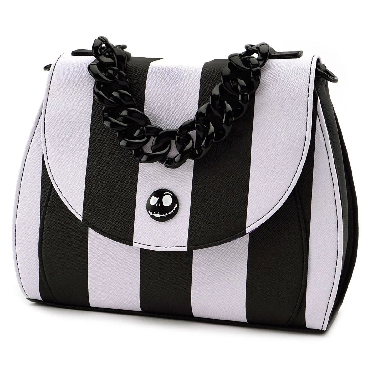 FUNKO Loungefly X The Nightmare Before Christmas Striped Crossbody Handbag 1 FUNKO Loungefly X The Nightmare Before Christmas Striped Crossbody Handbag