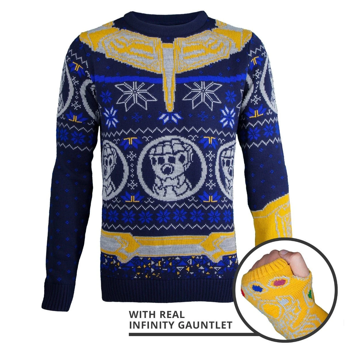 Marvel Avengers Thanos Knitted Christmas Jumper / Sweater 6 Marvel Avengers Thanos Knitted Christmas Jumper / Sweater - Image 6