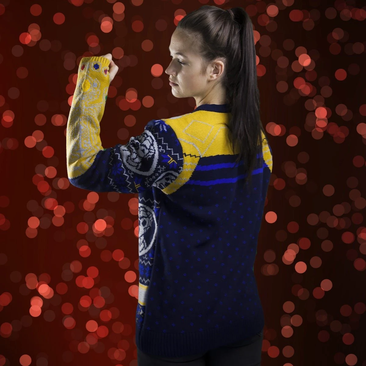 Marvel Avengers Thanos Knitted Christmas Jumper / Sweater 2 Marvel Avengers Thanos Knitted Christmas Jumper / Sweater - Image 2