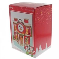 Enesco Mickey's Christmas Village Series By D56 - Mickey's Alarm Clock Shop -Camel Favour mickeys christmas village series by d56 mickeys alarm clock shop 197817
