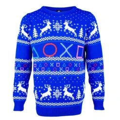 Playstation Symbol Christmas Jumper