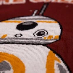 Star Wars BB-8 Knitted Christmas Jumper / Sweater -Camel Favour star wars bb 8 knitted christmas jumper sweater 512591