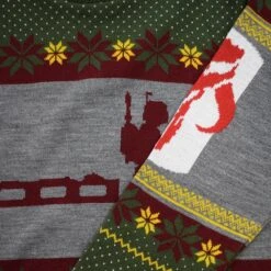 Star Wars Boba Fett Knitted Christmas Jumper / Sweater -Camel Favour star wars boba fett knitted christmas jumper sweater 319915