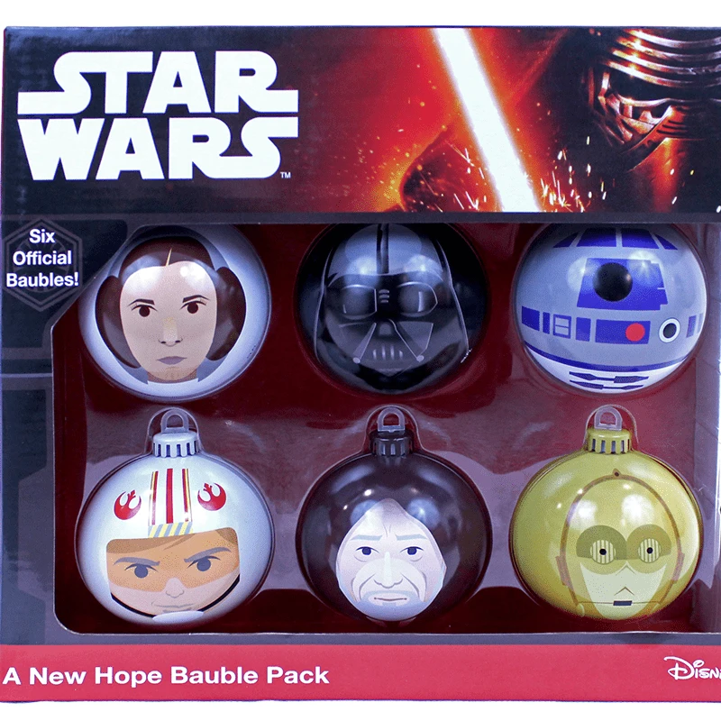 Star Wars Christmas Baubles 2 Star Wars Christmas Baubles - Image 2