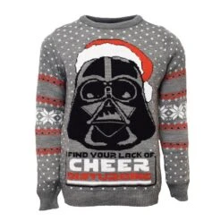 Star Wars Darth Vader Knitted Christmas Jumper / Sweater