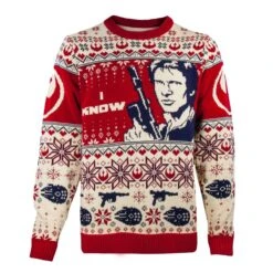 Star Wars Han & Leia Couples Knitted Christmas Jumpers / Sweaters 7 Star Wars Han & Leia Couples Knitted Christmas Jumpers / Sweaters -Camel Favour star wars han leia couples knitted christmas jumpers sweaters 265075
