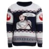 Star Wars Princess Leia Knitted Christmas Jumper / Sweater