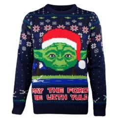 Star Wars Yoda Knitted Christmas Jumper / Sweater -Camel Favour star wars yoda knitted christmas jumper sweater 650978