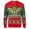 Difuzed The Legend Of Zelda Xmas In Hyrule Knitted Christmas Jumper / Sweater