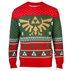 Difuzed The Legend Of Zelda Xmas In Hyrule Knitted Christmas Jumper / Sweater -Camel Favour the legend of zelda xmas in hyrule knitted christmas jumper sweater 532804