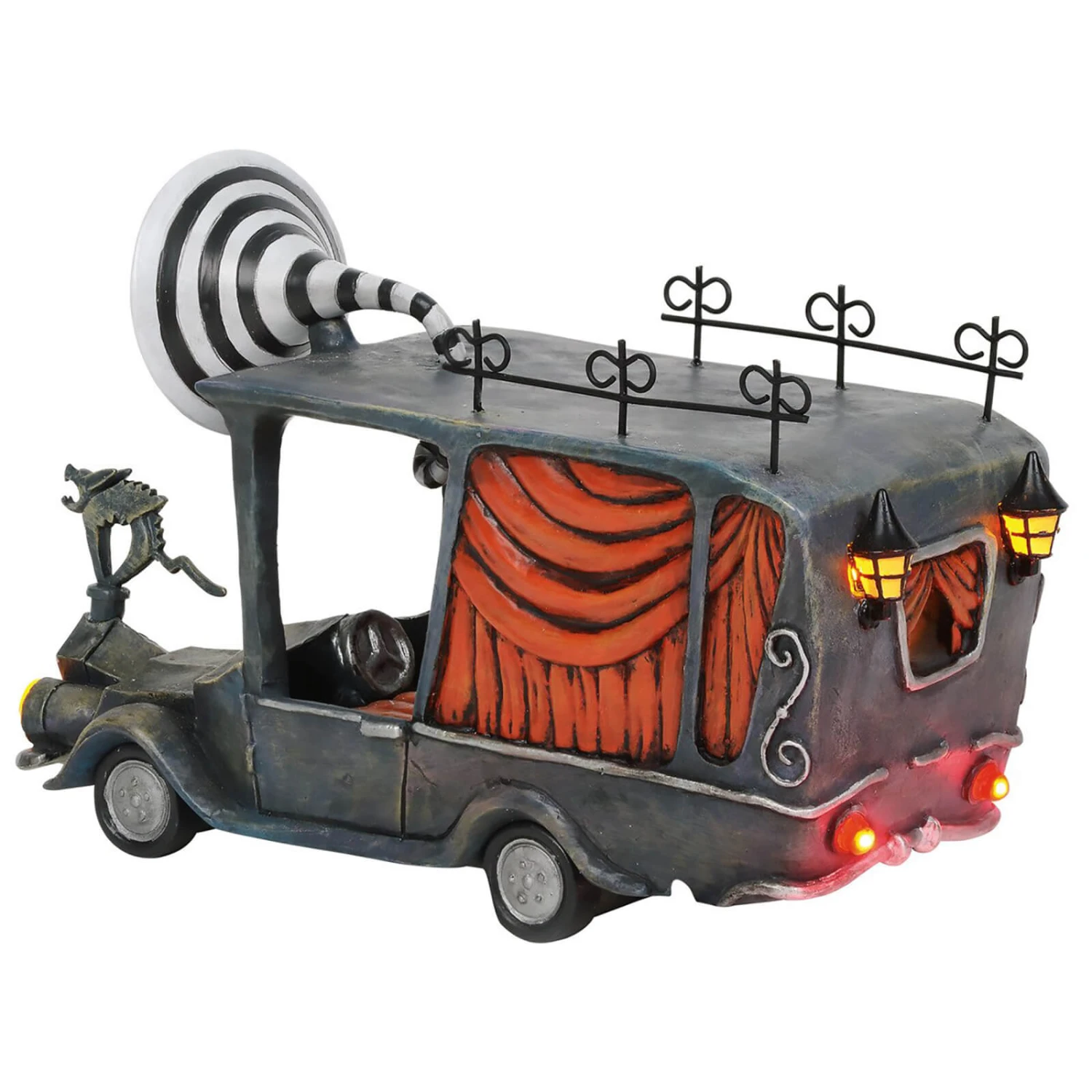 Enesco The Nightmare Before Christmas Village By D56 - The Mayor's Car Figurine 2 Enesco The Nightmare Before Christmas Village By D56 - The Mayor's Car Figurine - Image 2